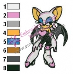 Lumina Sonic Shuffle Embroidery Design 02
